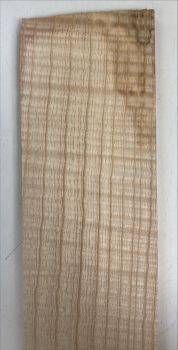 Fretboard Esche flamed Caramel 540x74x9mm Unique Piece #002